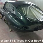 E Type Jaguar S1 4.2 FHC BRG - Rebuilt By Lanes Cars E Type Jaguar Specialist