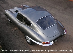 E Type Jaguar S1 4.2 FHC Gun Metal Grey- Rebuilt By Lanes Cars E Type Jaguar Specialist