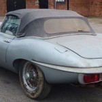 E Type Jaguar S2 4.2 OTS - Back in the UK at Lanes Cars in Burton on Trent