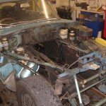 E Type S1 4.2 - Engine Removed