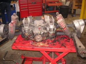 Chassis No: Axle Removed for Refurbishment