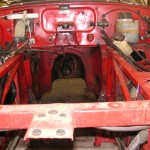 S1 E Type - Being stripped to the bulkhead S1 E Type - Being stripped to the bulkhead