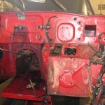 S1 E Type - Being stripped to the bulkhead S1 E Type - Being stripped to the bulkhead