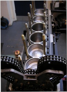 S1 E Type FHC - Engine being rebuilt